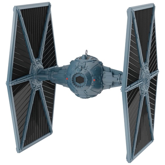 New! Star Wars Storytellers Tie Fighter Hallmark Keepsake Ornament 2018 + Sound! - Picture 2 of 4